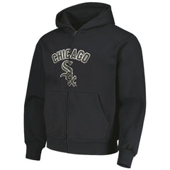 Chicago White Sox PLEASURES Opening Day Full-Zip Hoodie - Black - MLB Discount