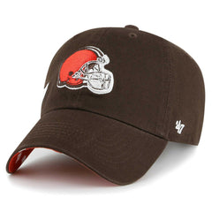 47 brand Cleveland Browns '47 Women's Confetti Icon Clean Up Adjustable Hat Brown