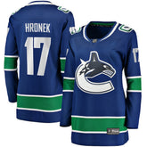 Filip Hronek Vancouver Canucks Women's Fanatics Home Breakaway Jersey - Blue - NHL 200037552