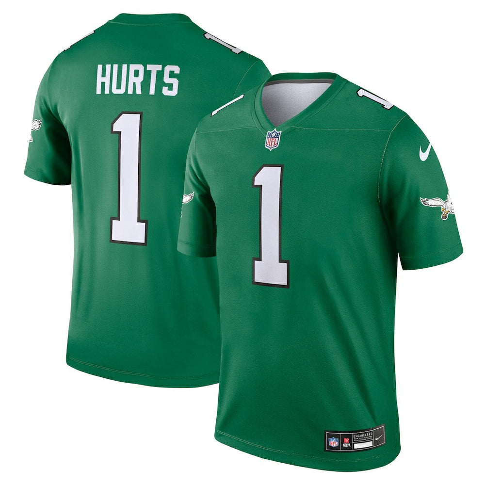 Nike Jalen Hurts Philadelphia Eagles Legend Player Performance Top Kelly Green