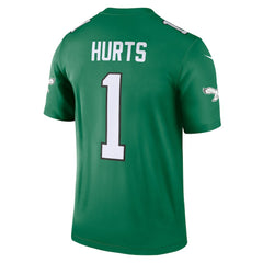 Nike Jalen Hurts Philadelphia Eagles Legend Player Performance Top Kelly Green