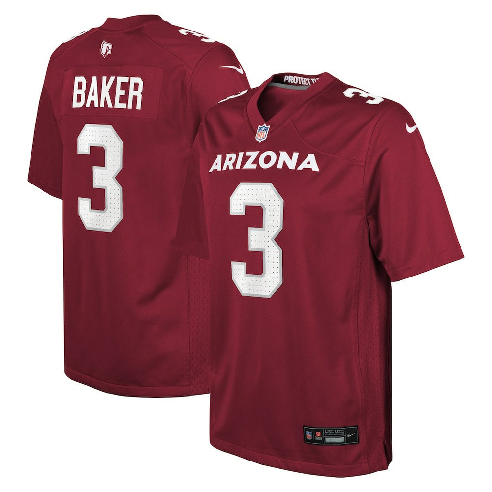 Nike Budda Baker Arizona Cardinals Youth Game Jersey Cardinal