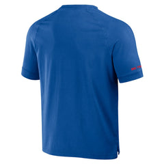 Fanatics Buffalo Bills NFL x Darius Rucker Collection Washed Raglan Henley T-Shirt Royal
