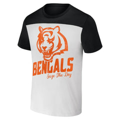 Fanatics Cincinnati Bengals NFL x Darius Rucker Collection Colorblocked T-Shirt Cream