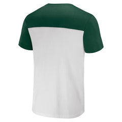 Fanatics Green Bay Packers NFL x Darius Rucker Collection Colorblocked T-Shirt White/Green