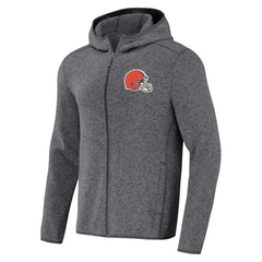 Fanatics Cleveland Browns NFL x Darius Rucker Collection Fleece Pullover Hoodie Gray