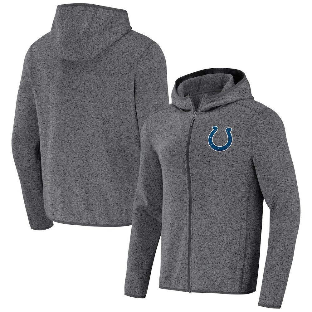 Fanatics Indianapolis Colts NFL x Darius Rucker Collection Fleece Pullover Hoodie Gray