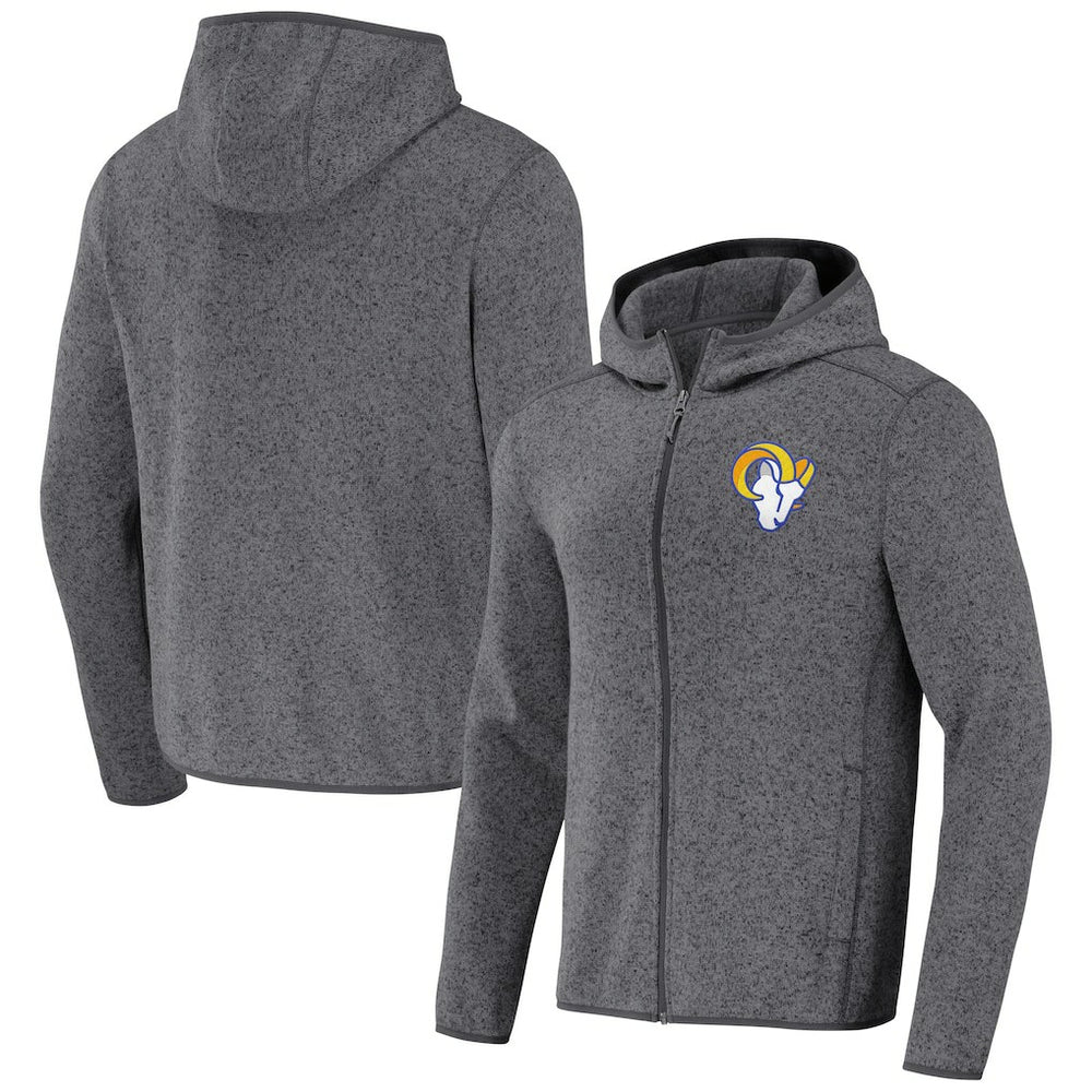 Fanatics Los Angeles Rams NFL x Darius Rucker Collection Fleece Pullover Hoodie Gray