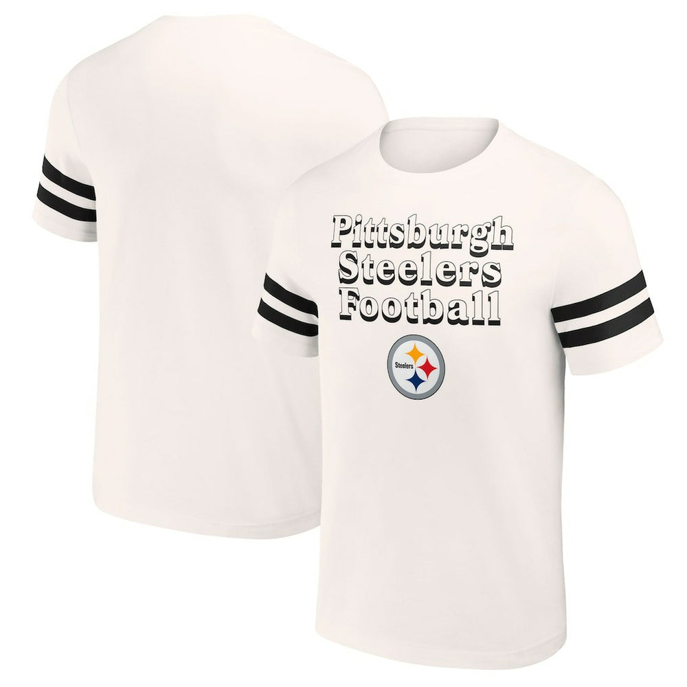 Fanatics Pittsburgh Steelers NFL x Darius Rucker Collection Vintage T-Shirt Cream