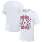 Fanatics Arizona Cardinals NFL x Darius Rucker Collection Vintage Football T-Shirt White