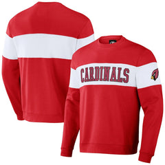 Fanatics Arizona Cardinals NFL x Darius Rucker Collection Team Color & White Pullover Sweatshirt Cardinal