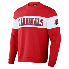 Fanatics Arizona Cardinals NFL x Darius Rucker Collection Team Color & White Pullover Sweatshirt Cardinal
