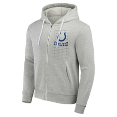 Fanatics Indianapolis Colts NFL x Darius Rucker Collection Domestic Full-Zip Hoodie Heather Gray