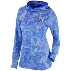 Chicago Cubs Columbia Women's Omni-Wick Sunday Ball Pullover Hoodie - Royal - Columbia Sale