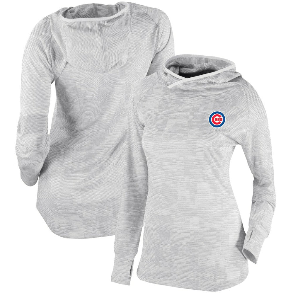 Chicago Cubs Columbia Women's Omni-Wick Sunday Ball Pullover Hoodie - Gray - Columbia Online