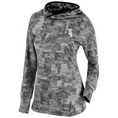 Chicago White Sox Columbia Women's Omni-Wick Sunday Ball Pullover Hoodie - Black - Columbia on Sale