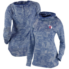 Cleveland Guardians Columbia Women's Omni-Wick Sunday Ball Pullover Hoodie - Navy - Columbia Lifestyle