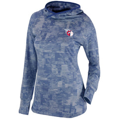 Cleveland Guardians Columbia Women's Omni-Wick Sunday Ball Pullover Hoodie - Navy - Columbia Lifestyle