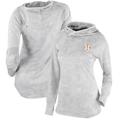Houston Astros Columbia Women's Omni-Wick Sunday Ball Pullover Hoodie - White - Columbia Sale