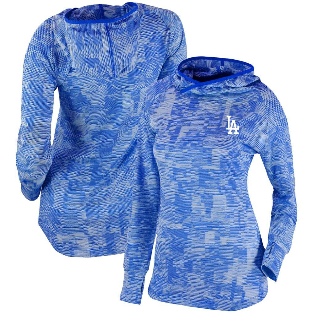 Los Angeles Dodgers Columbia Women's Omni-Wick Sunday Ball Pullover Hoodie - Royal - Columbia Online