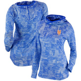 New York Mets Columbia Women's Omni-Wick Sunday Ball Pullover Hoodie - Royal - Columbia on Sale