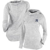 New York Yankees Columbia Women's Omni-Wick Sunday Ball Pullover Hoodie - White - Columbia Online