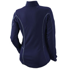 Milwaukee Brewers Columbia Women's Omni-Wick Shotgun Quarter-Zip Pullover Top - Navy - Columbia Lifestyle