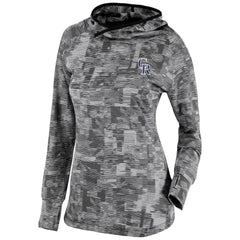 Colorado Rockies Columbia Women's Omni-Wick Sunday Ball Pullover Hoodie - Black - Columbia Sale
