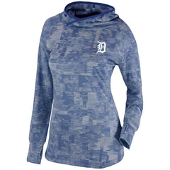 Detroit Tigers Columbia Women's Omni-Wick Sunday Ball Pullover Hoodie - Navy - Columbia Online