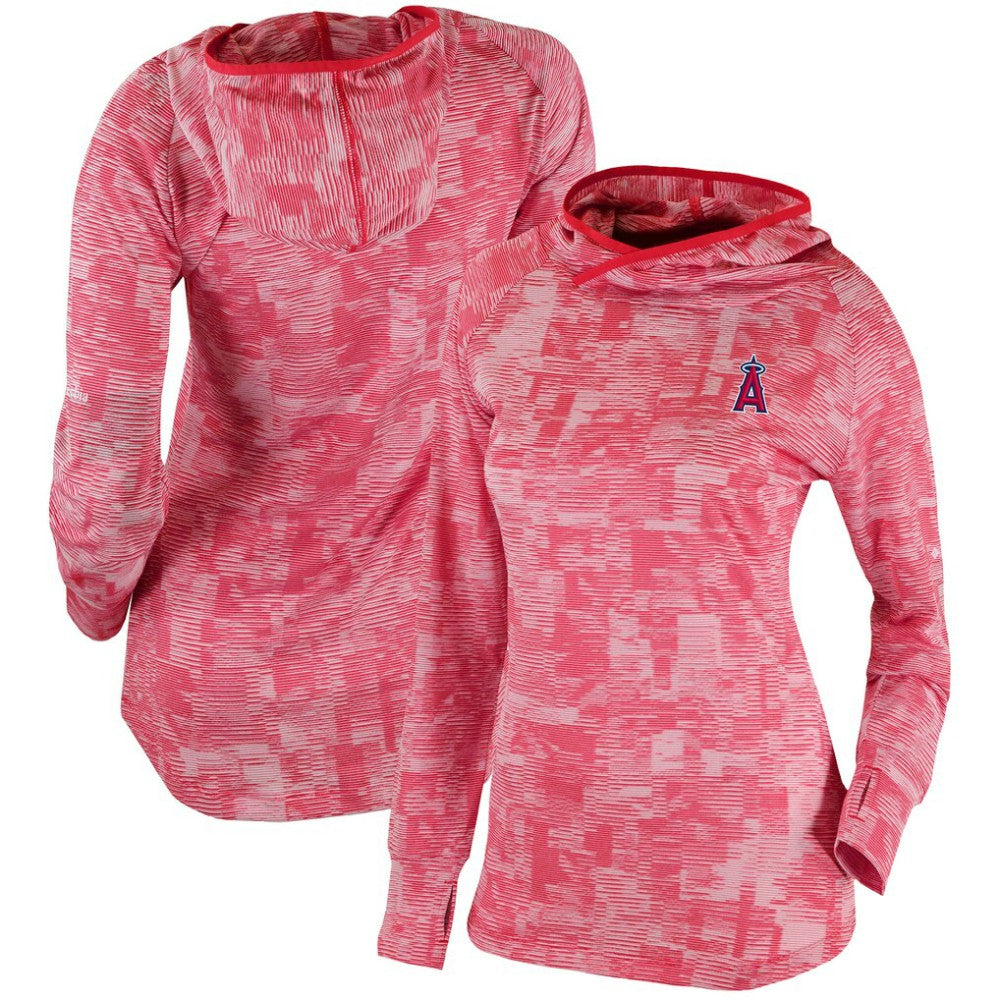 Los Angeles Angels Columbia Women's Omni-Wick Sunday Ball Pullover Hoodie - Red - Columbia Online