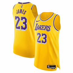 LeBron James Los Angeles Lakers Authentic Jersey Icon Edition Gold | Nike Lifestyle