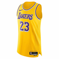 LeBron James Los Angeles Lakers Authentic Jersey Icon Edition Gold | Nike Lifestyle