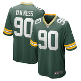 Nike Lukas Van Ness Green Bay Packers Game Jersey Green
