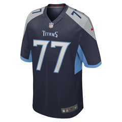 Nike Peter Skoronski Tennessee Titans Game Jersey Navy
