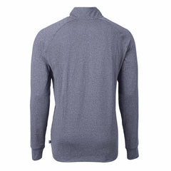 Kansas City Royals Cutter & Buck Adapt Eco Knit Stretch Recycled Quarter-Zip Pullover Top - Heather Navy - MLB Online