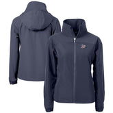 Athletics Cutter & Buck Women's Charter Eco Recycled Full-Zip Jacket - Navy - MLB Discount