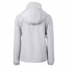 Atlanta Braves Cutter & Buck Women's Charter Eco Recycled Full-Zip Jacket - Gray - MLB Sale