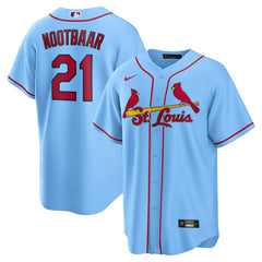 Lars Nootbaar St. Louis Cardinals Nike Alternate Replica Jersey - Light Blue - Nike Online