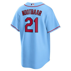 Lars Nootbaar St. Louis Cardinals Nike Alternate Replica Jersey - Light Blue - Nike Online