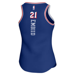 Joel Embiid Philadelphia 76ers Women's Fast Break Player Jersey Icon Edition Royal | Fanatics for sale