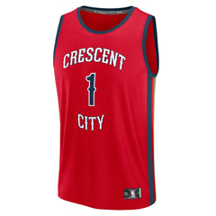 Zion Williamson New Orleans Pelicans Fast Break Replica Jersey Statement Edition Red | Fanatics outlet