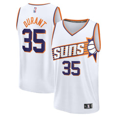 Kevin Durant Phoenix Suns Fast Break Replica Jersey Association Edition White | Fanatics