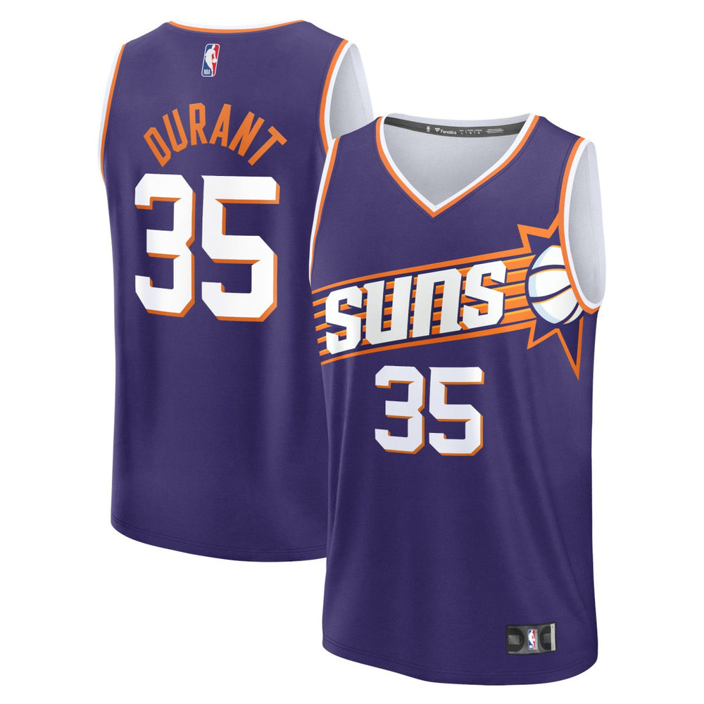 Kevin Durant Phoenix Suns Fast Break Replica Jersey Icon Edition Purple | Fanatics