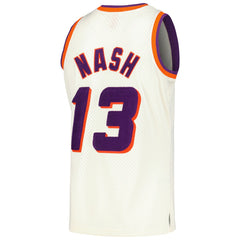 Steve Nash Phoenix Suns Chainstitch Swingman Jersey Cream | Mitchell & Ness outlet