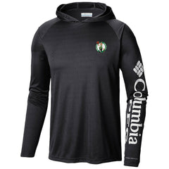 Boston Celtics Terminal Tackle Long Sleeve Hoodie T-Shirt Black | Columbia for sale