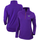 Charlotte Hornets Women's Omni-Wick Outward Nine Quarter-Zip Pullover Top Purple | Columbia outlet