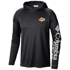 Los Angeles Lakers Terminal Tackle Long Sleeve Hoodie T-Shirt Black | Columbia for sale