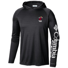Miami Heat Terminal Tackle Long Sleeve Hoodie T-Shirt Black | Columbia discount