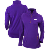 Sacramento Kings Women's Omni-Wick Outward Nine Quarter-Zip Pullover Top Purple | Columbia online