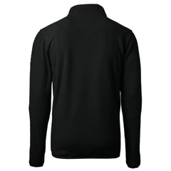 Minnesota Vikings Cutter & Buck Helmet Cascade Eco Sherpa Fleece Quarter-Zip Pullover Jacket Black